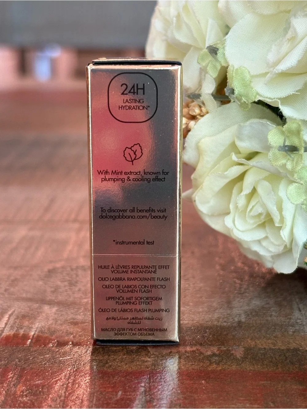 NEW Dolce & Gabbana MINT OIL LIP PLUMPER Mini!